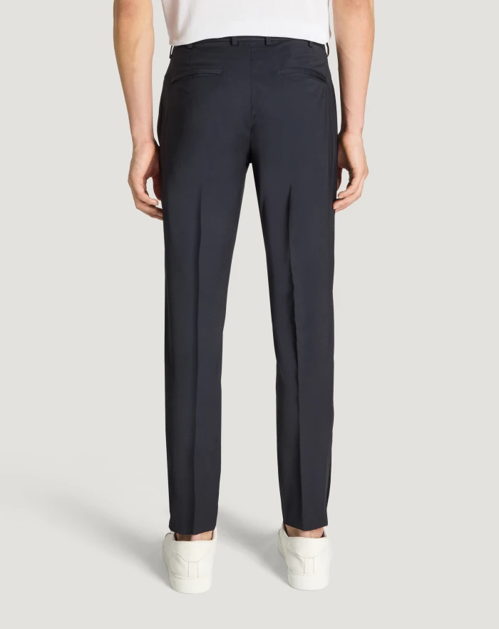 Pantaloni Torino Pantaloni Epsilon Zip In Lana Active