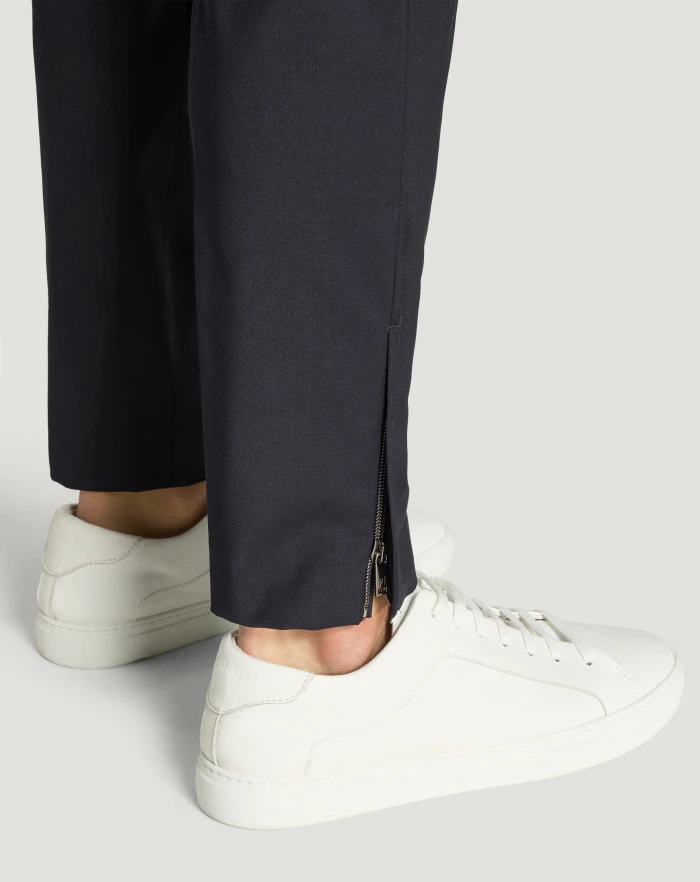 Pantaloni Torino Pantaloni Epsilon Zip In Lana Active