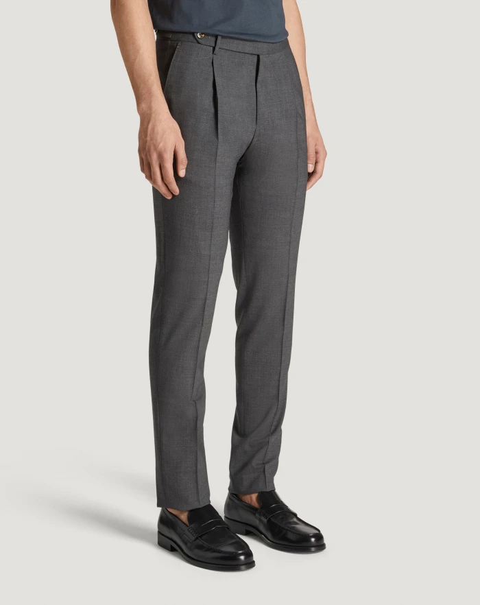 Pantaloni Torino Pantaloni Gentleman In Lana Four Season