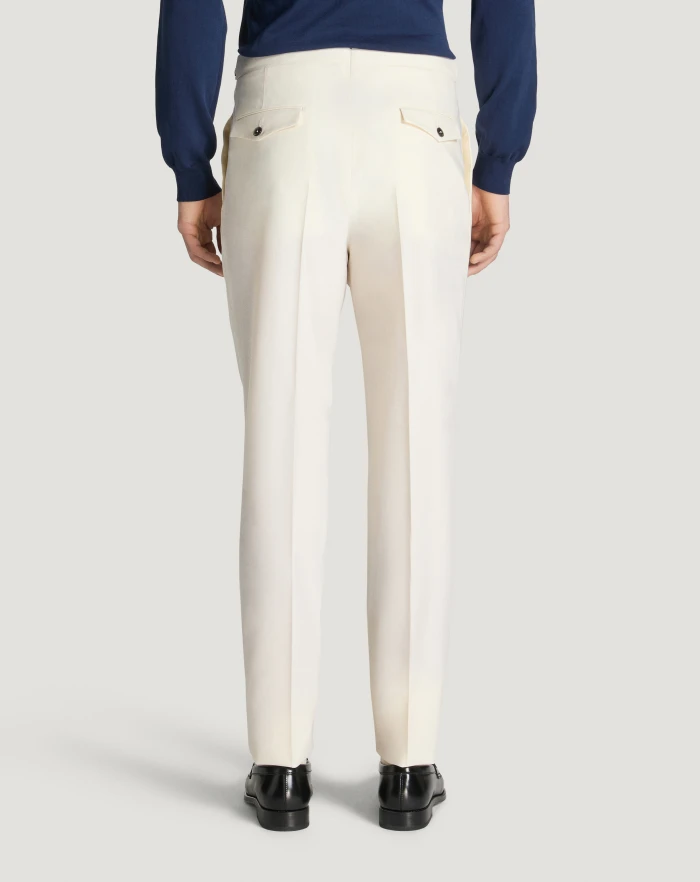 Pantaloni Torino Pantaloni Gentleman In Lana Tropical