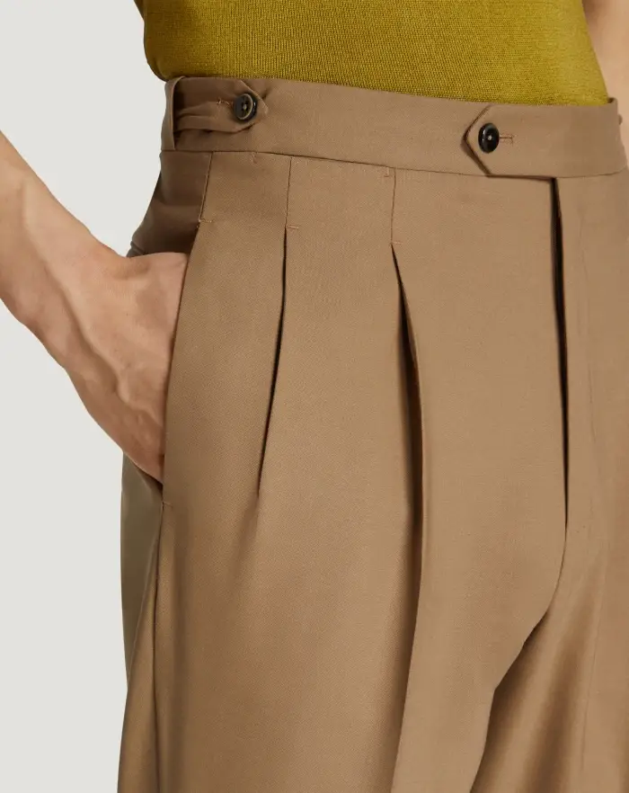 Pantaloni Torino Pantaloni Gentleman In Lana Tropical