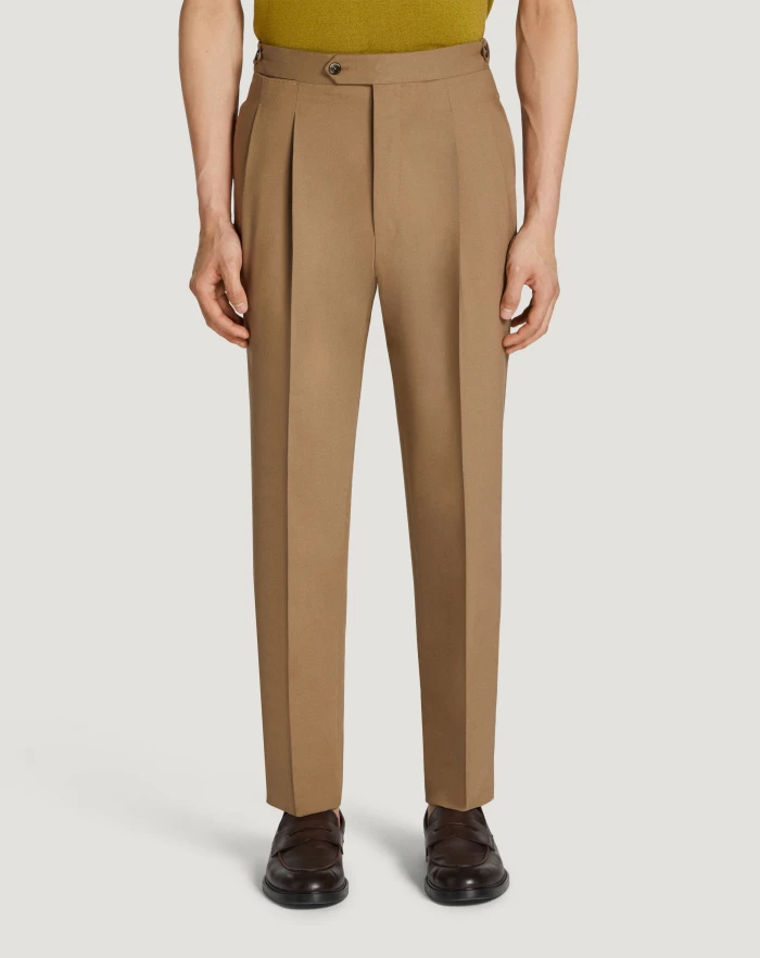 Pantaloni Torino Pantaloni Gentleman in lana tropical