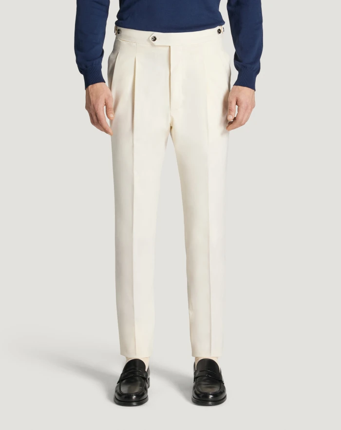 Pantaloni Torino Pantaloni Gentleman in lana tropical