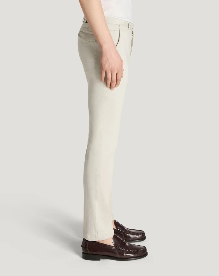 Pantaloni Torino Pantaloni House In Silky Denim Stretch