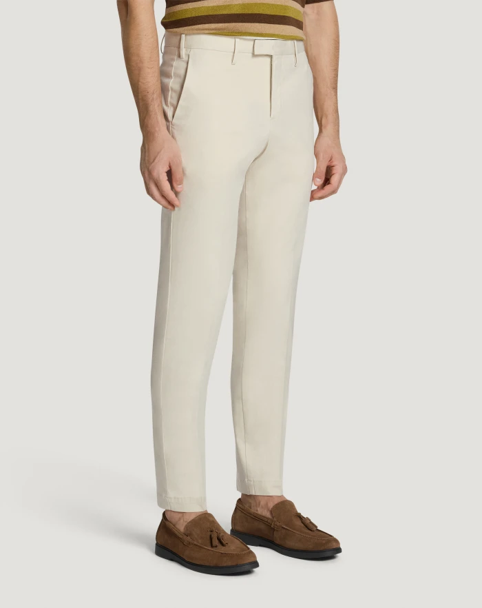 Pantaloni Torino Pantaloni Master In Cotone Stretch Délavé