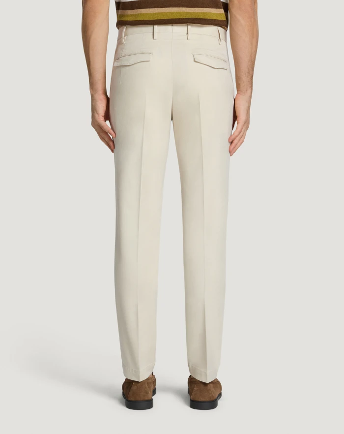 Pantaloni Torino Pantaloni Master In Cotone Stretch Délavé