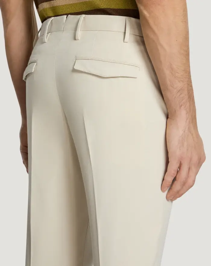 Pantaloni Torino Pantaloni Master In Cotone Stretch Délavé