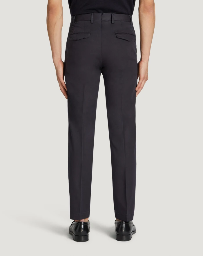 Pantaloni Torino Pantaloni Master In Cotone Stretch Délavé