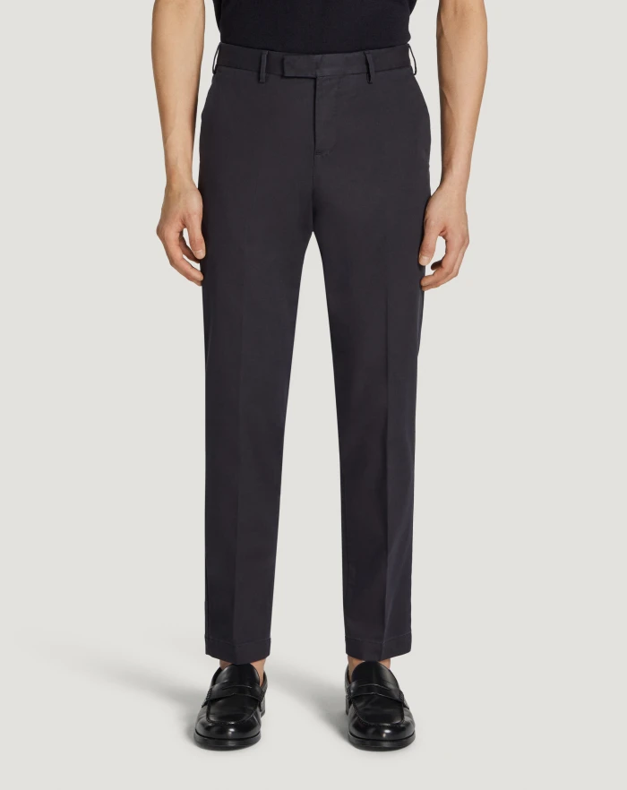 Pantaloni Torino Pantaloni Master in cotone stretch délavé