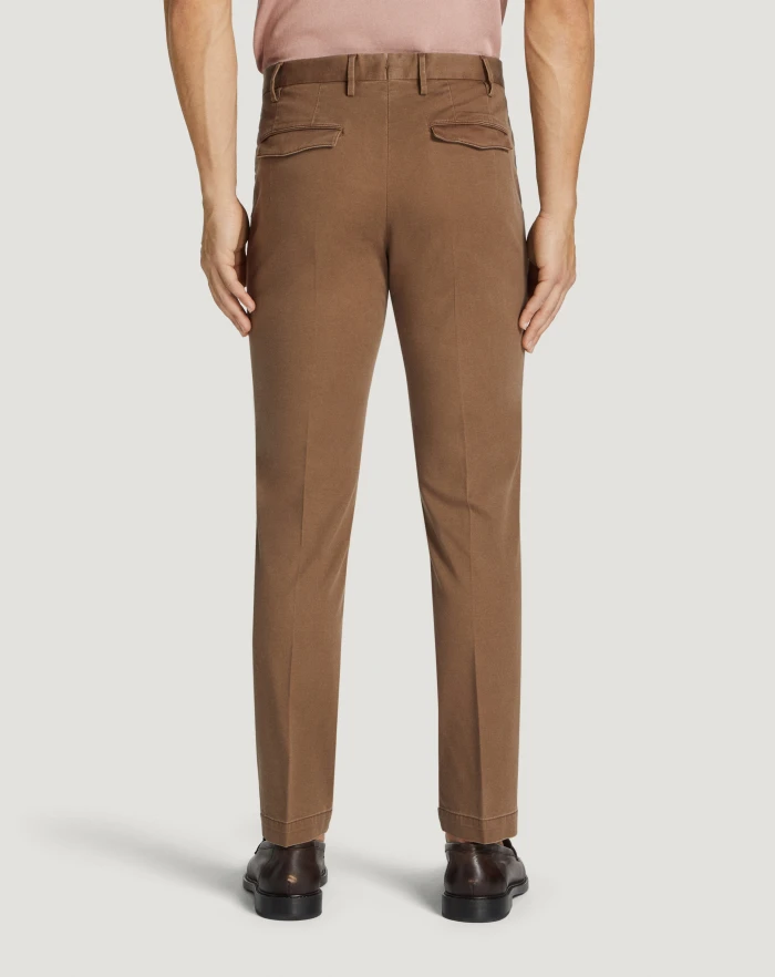 Pantaloni Torino Pantaloni Master In Cotone Stretch Délavé