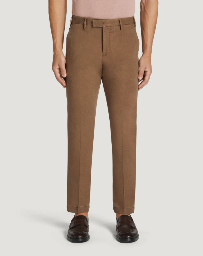 Pantaloni Torino Pantaloni Master in cotone stretch délavé