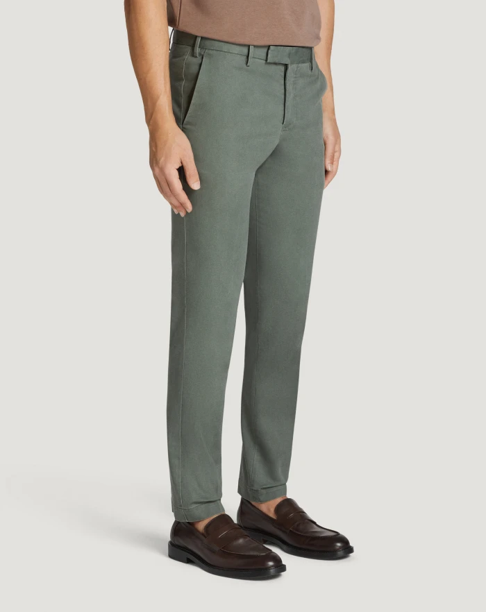 Pantaloni Torino Pantaloni Master In Cotone Stretch Délavé