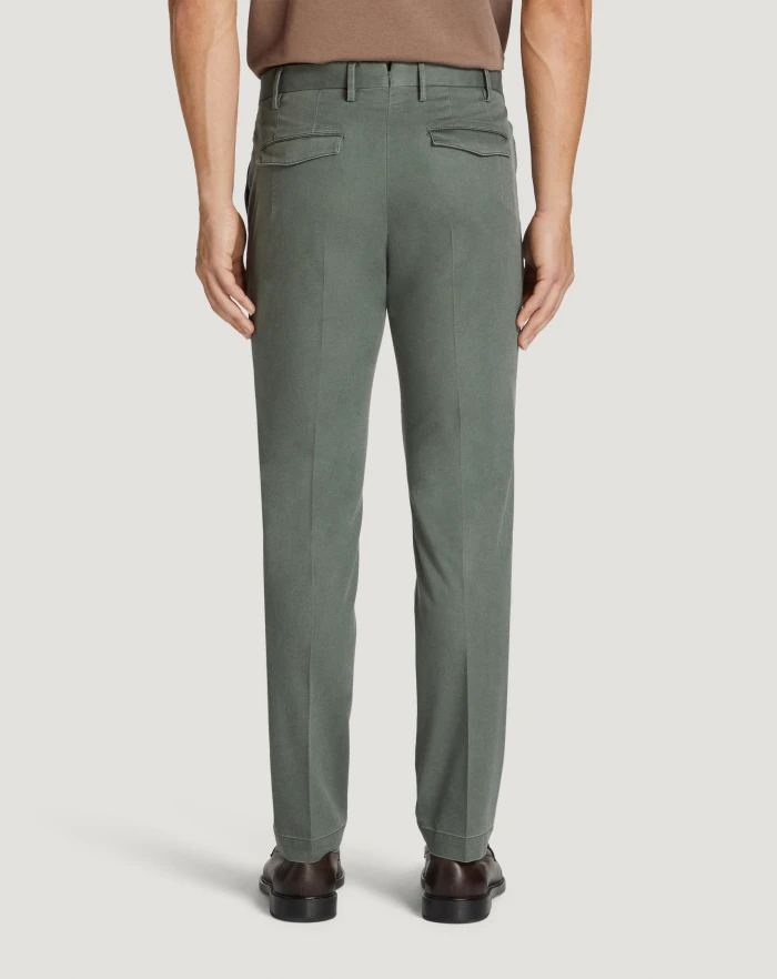 Pantaloni Torino Pantaloni Master In Cotone Stretch Délavé