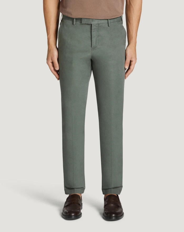 Pantaloni Torino Pantaloni Master in cotone stretch délavé