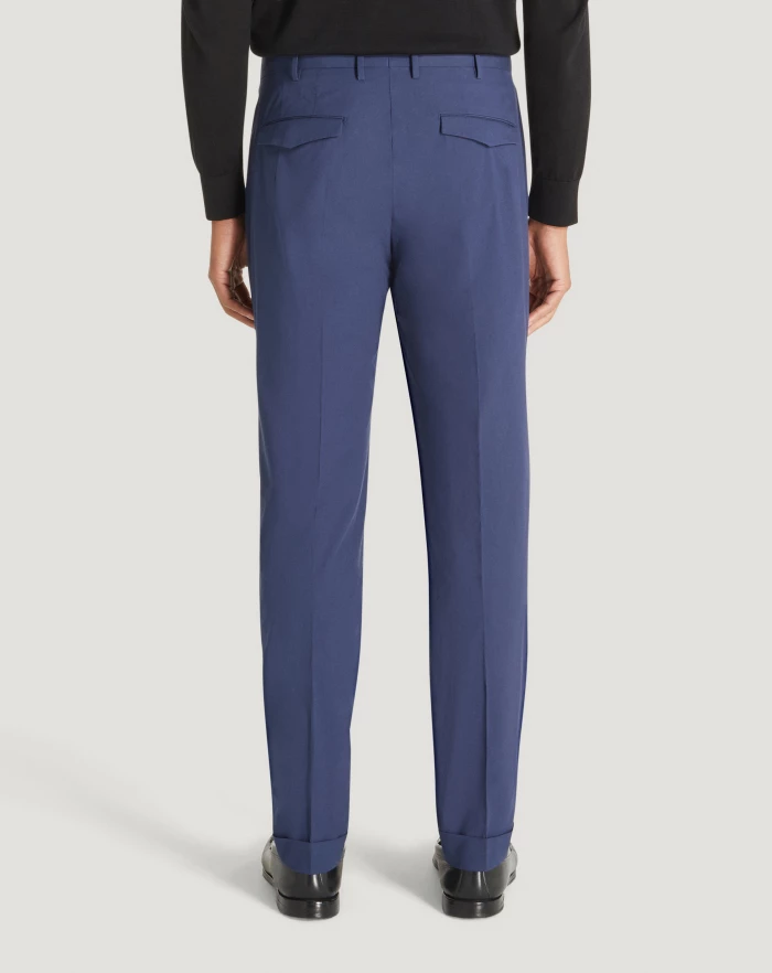 Pantaloni Torino Pantaloni Master In Popeline Stretch