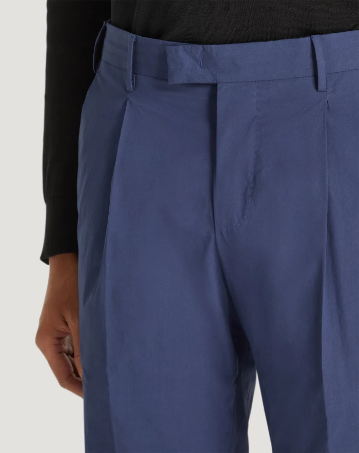 Pantaloni Torino Pantaloni Master In Popeline Stretch