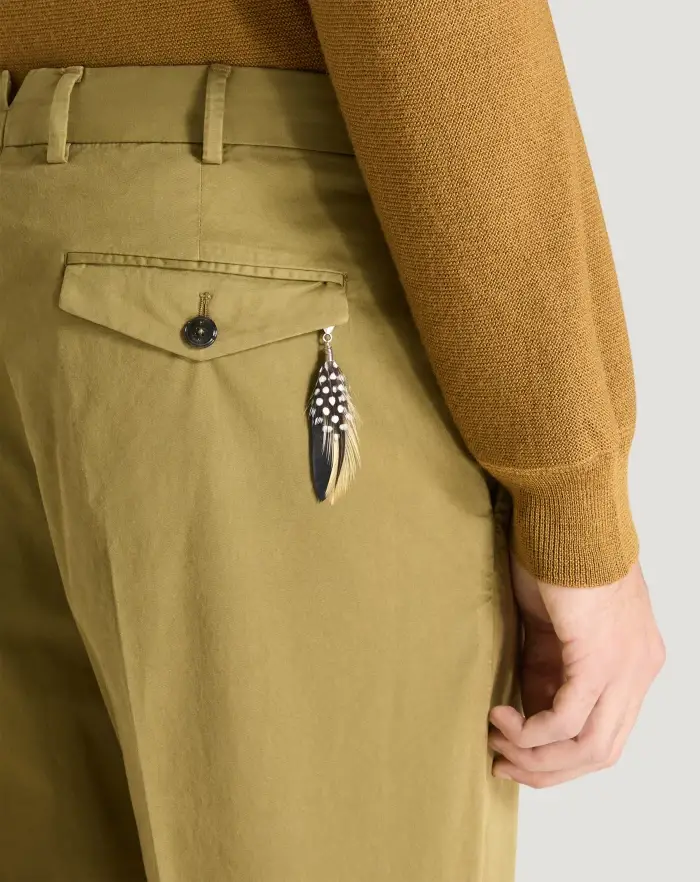 Pantaloni Torino Pantaloni Rebel In Gabardina Stretch