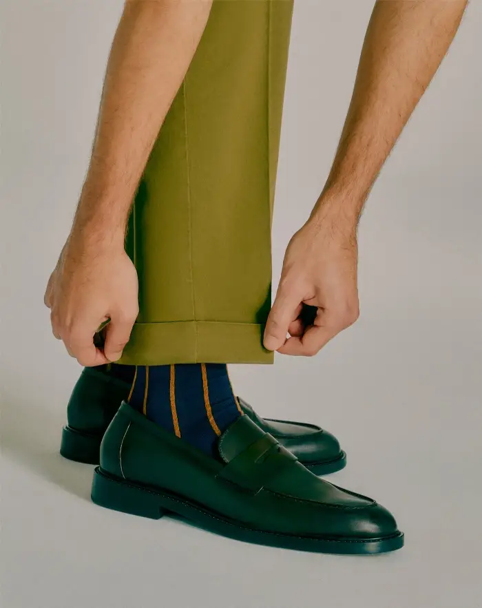 Pantaloni Torino Pantaloni Rebel In Gabardina Stretch