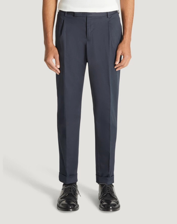 Pantaloni Torino Pantaloni Rebel in gabardina stretch