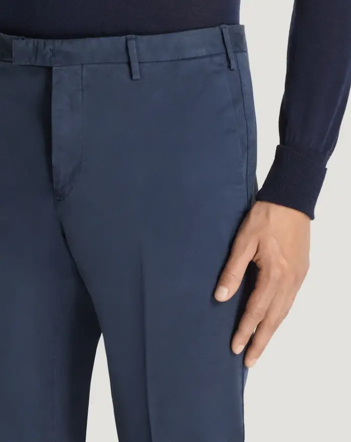 Pantaloni Torino Pantaloni Skinny In Cotone Batavia