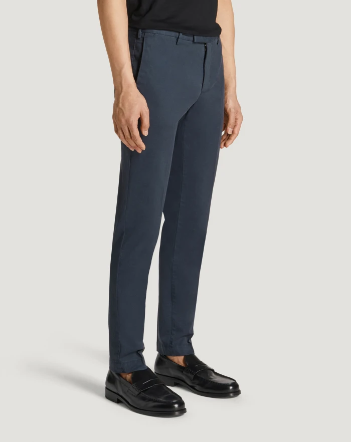 Pantaloni Torino Pantaloni Skinny In Gabardina Stretch