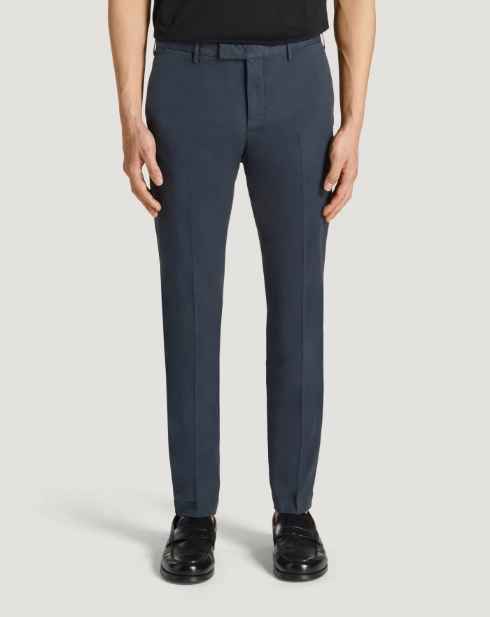 Pantaloni Torino Pantaloni Skinny in gabardina stretch