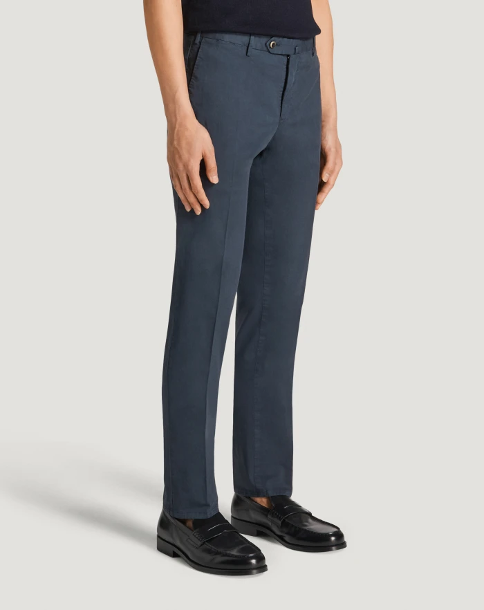Pantaloni Torino Pantaloni Slim In Gabardina Stretch
