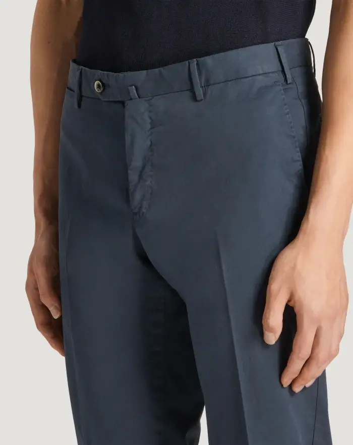 Pantaloni Torino Pantaloni Slim In Gabardina Stretch