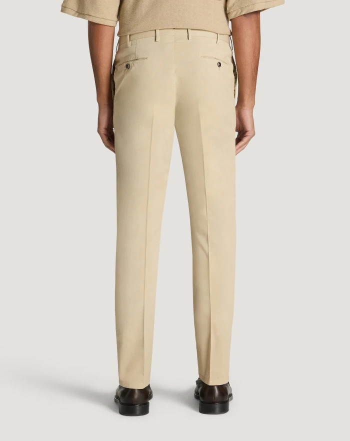 Pantaloni Torino Pantaloni Slim In Gabardina Stretch