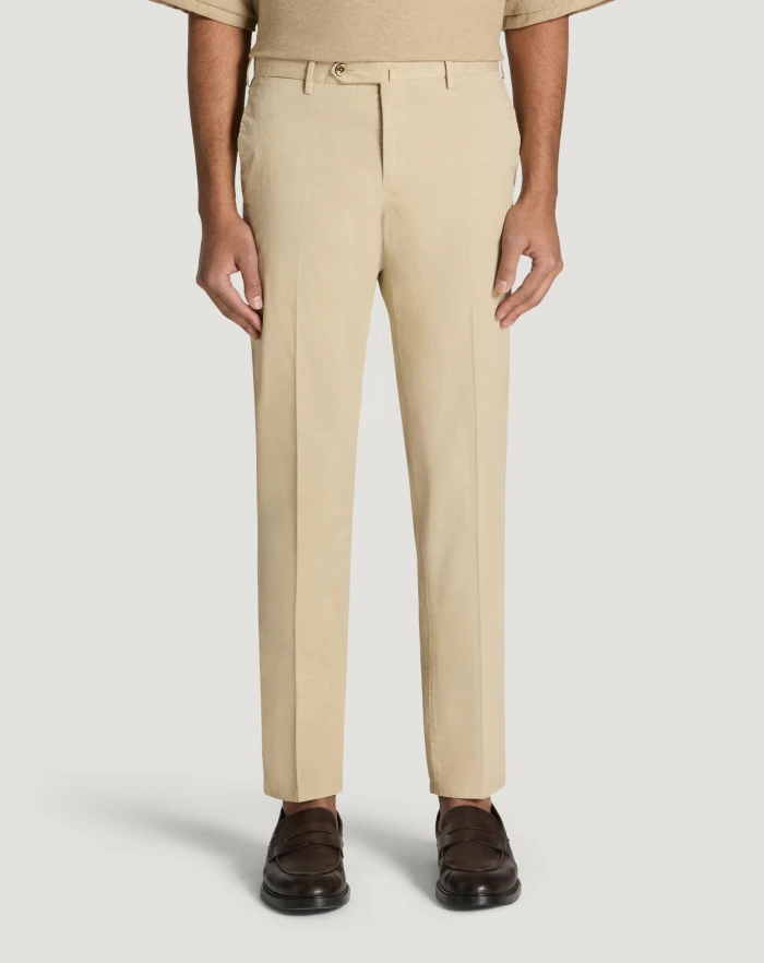 Pantaloni Torino Pantaloni Slim in gabardina stretch