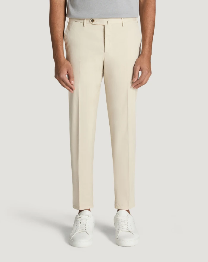 Pantaloni Torino Pantaloni Slim in gabardina stretch