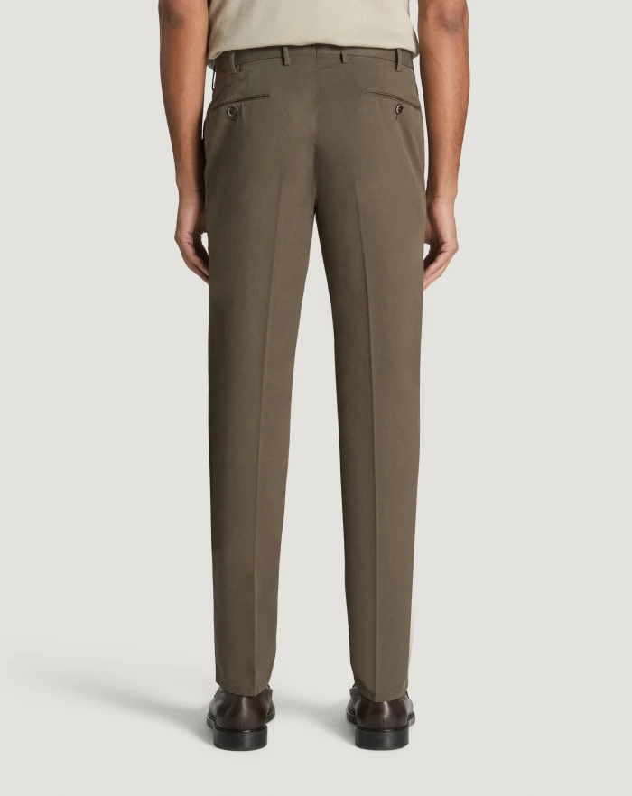 Pantaloni Torino Pantaloni Slim In Gabardina Stretch