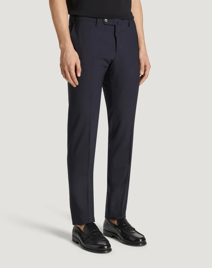 Pantaloni Torino Pantaloni Slim In Lana Four Season