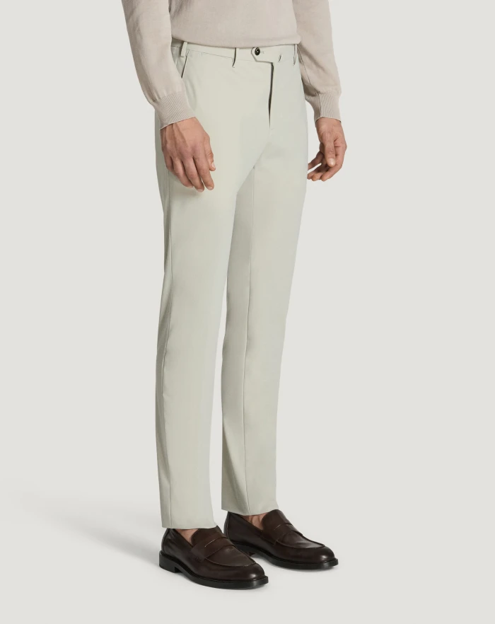 Pantaloni Torino Pantaloni Slim In Tessuto Organico Stretch