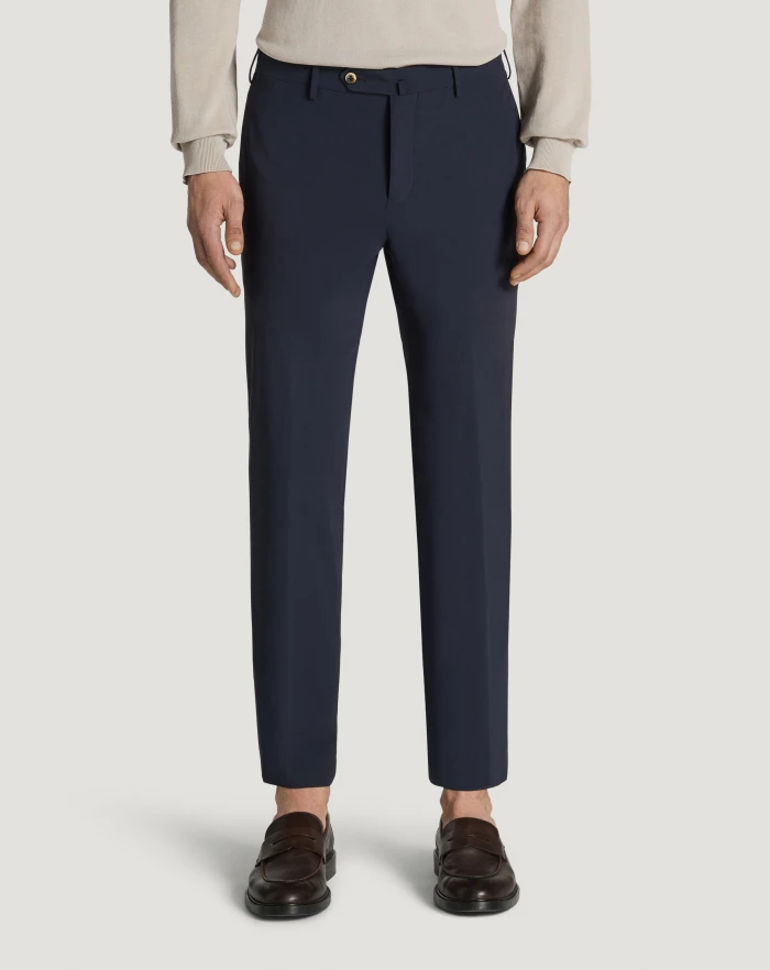 Pantaloni Torino Pantaloni Slim in tessuto organico stretch