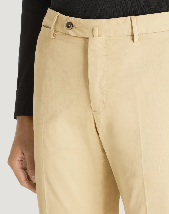 Pantaloni Torino Pantaloni Superslim In Gabardina Stretch