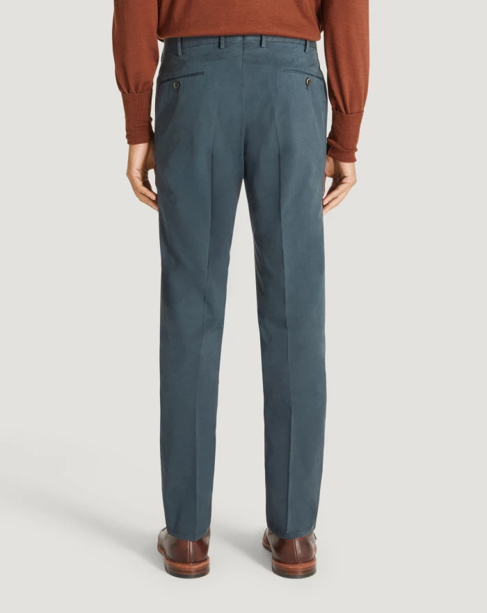 Pantaloni Torino Pantaloni Superslim In Gabardina Stretch