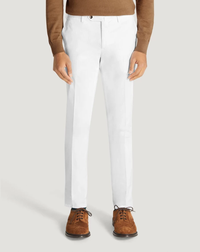 Pantaloni Torino Pantaloni Superslim in gabardina stretch