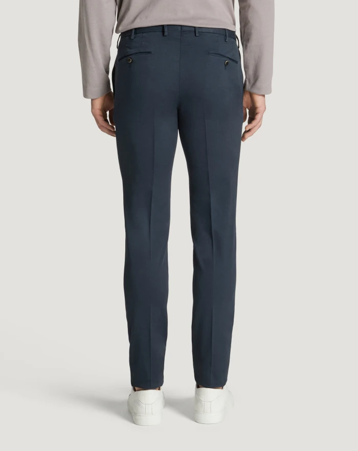 Pantaloni Torino Pantaloni Superslim In Tricotina Stretch
