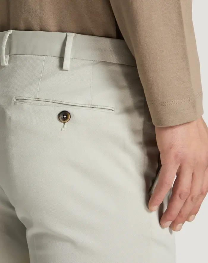 Pantaloni Torino Pantaloni Superslim In Tricotina Stretch