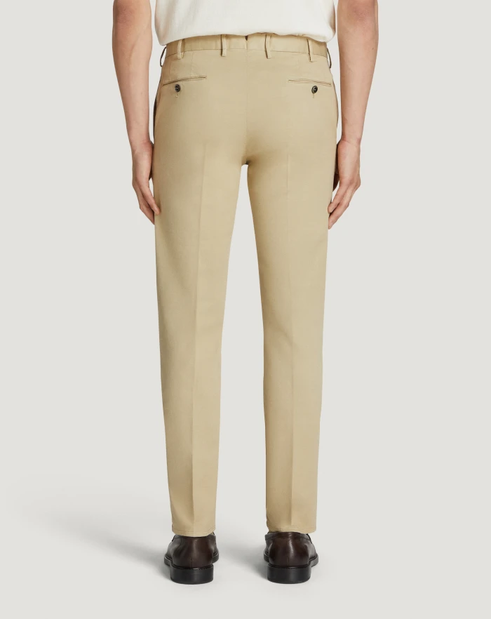 Pantaloni Torino Pantaloni Superslim In Tricotina Stretch