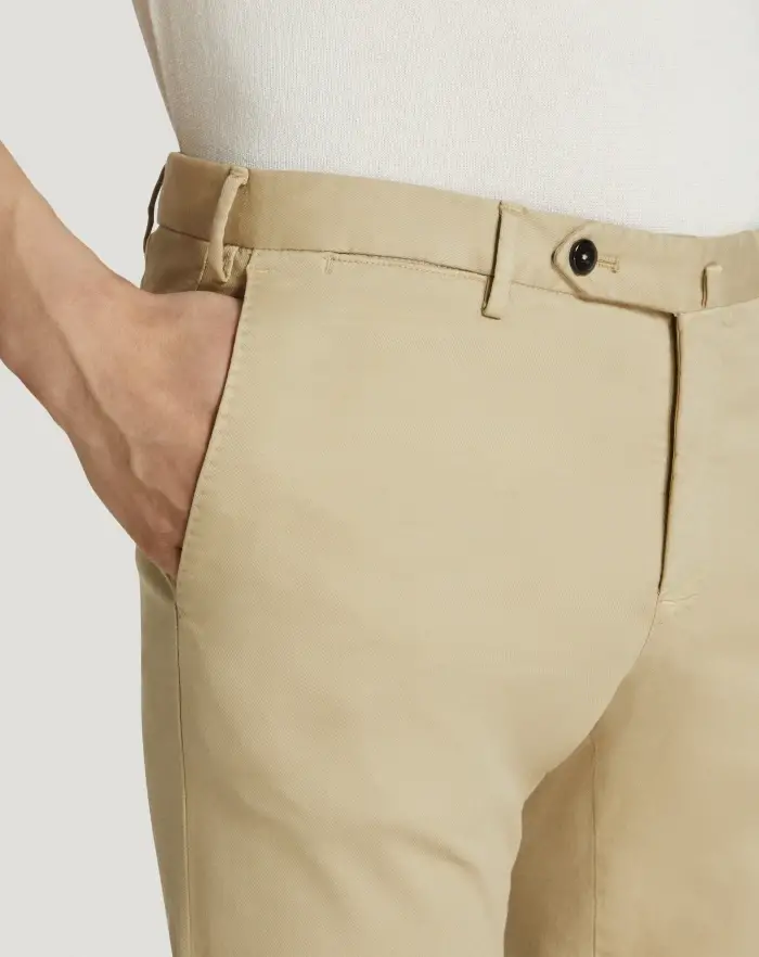 Pantaloni Torino Pantaloni Superslim In Tricotina Stretch