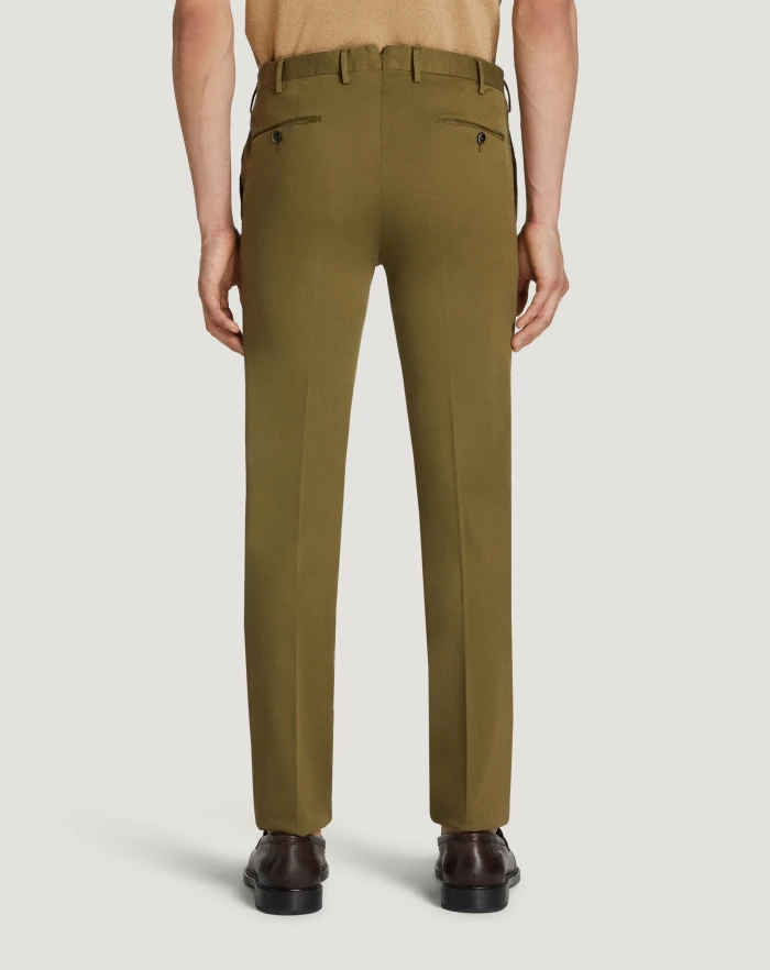 Pantaloni Torino Pantaloni Superslim In Tricotina Stretch