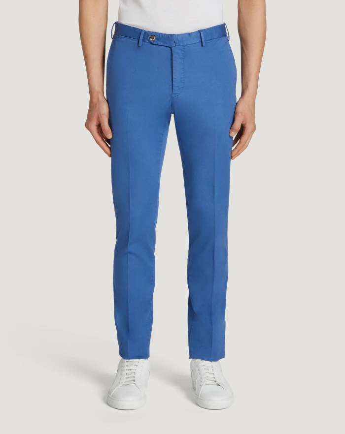 Pantaloni Torino Pantaloni Superslim in tricotina stretch