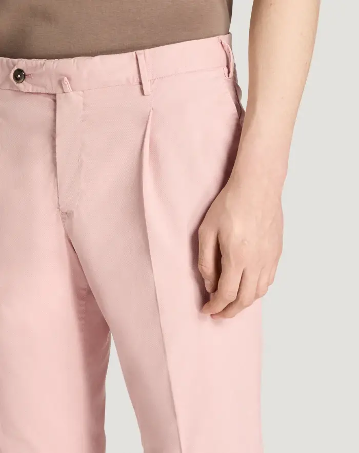 Pantaloni Torino Pantaloni Superslim In Twill Stretch