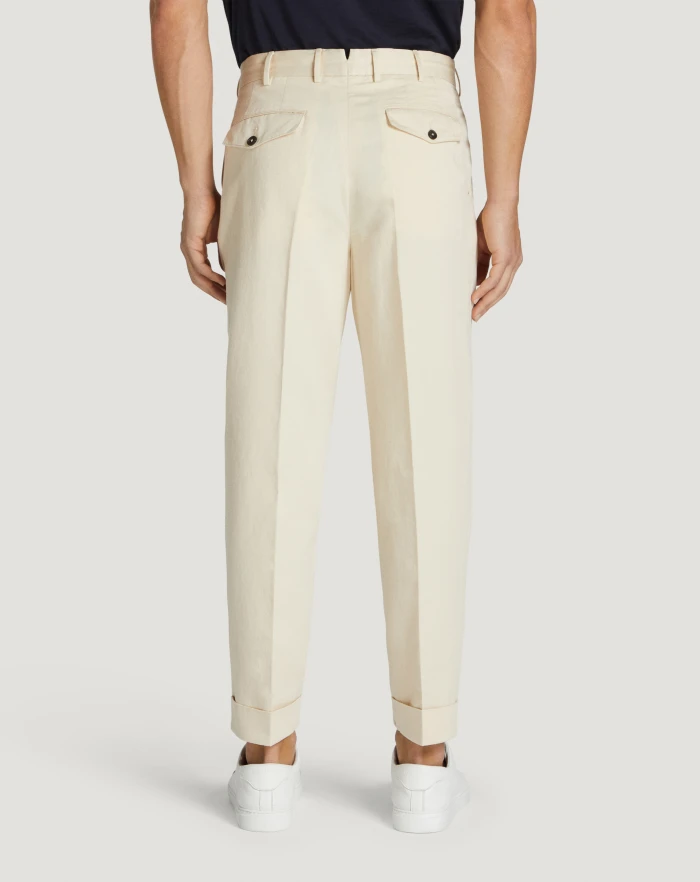 Pantaloni Torino Pantaloni The Reporter In Gabardina