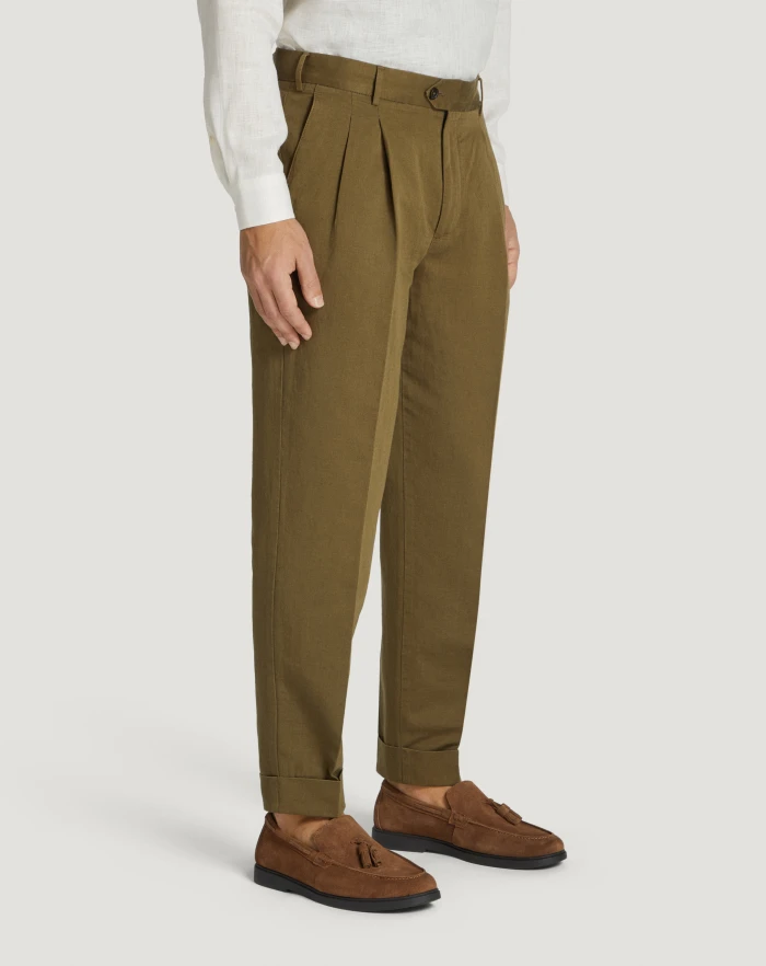 Pantaloni Torino Pantaloni The Reporter In Gabardina