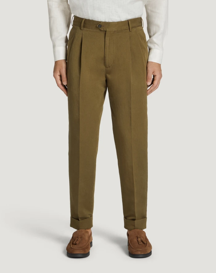 Pantaloni Torino Pantaloni The Reporter in gabardina