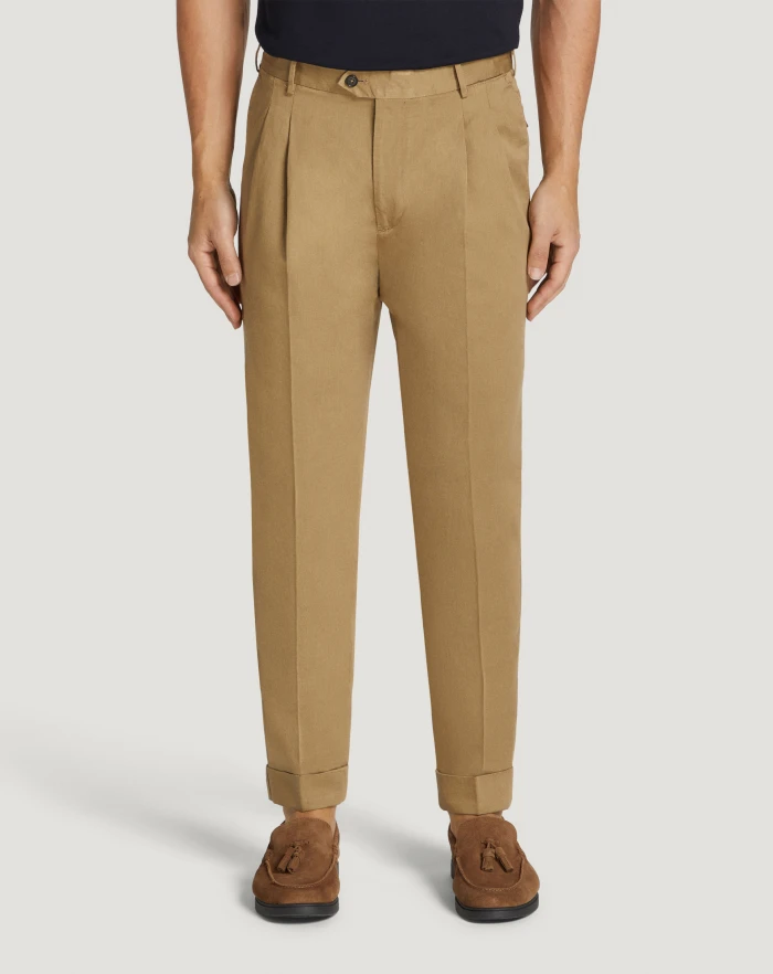 Pantaloni Torino Pantaloni The Reporter in gabardina