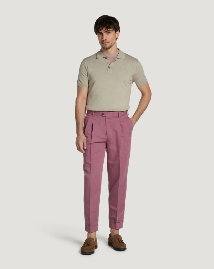 Pantaloni Torino Pantaloni The Reporter In Gabardina